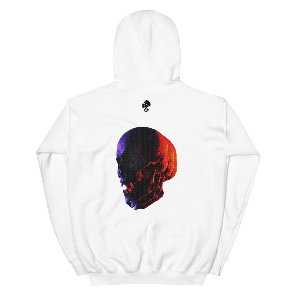 White SKULL Hoodie